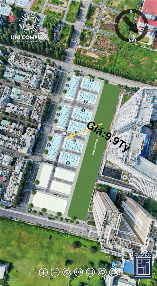 Bán căn góc 3 mặt tiền n507 siêu phẩm uni complex