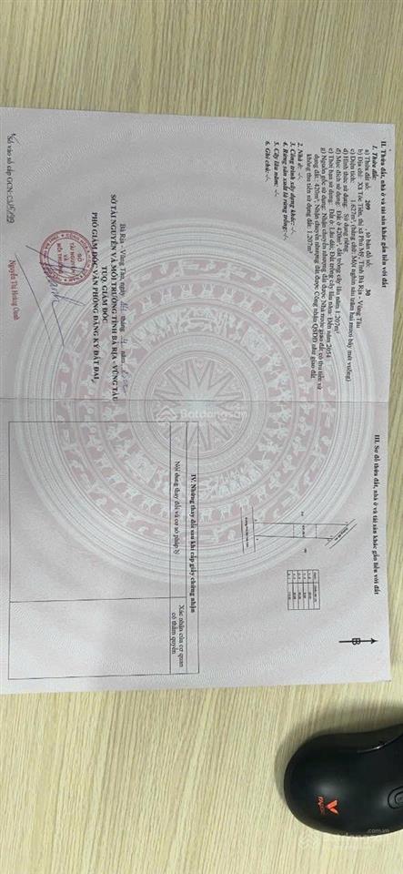 Mt phú mỹ tóc tiên 1500m² giá bán nhanh