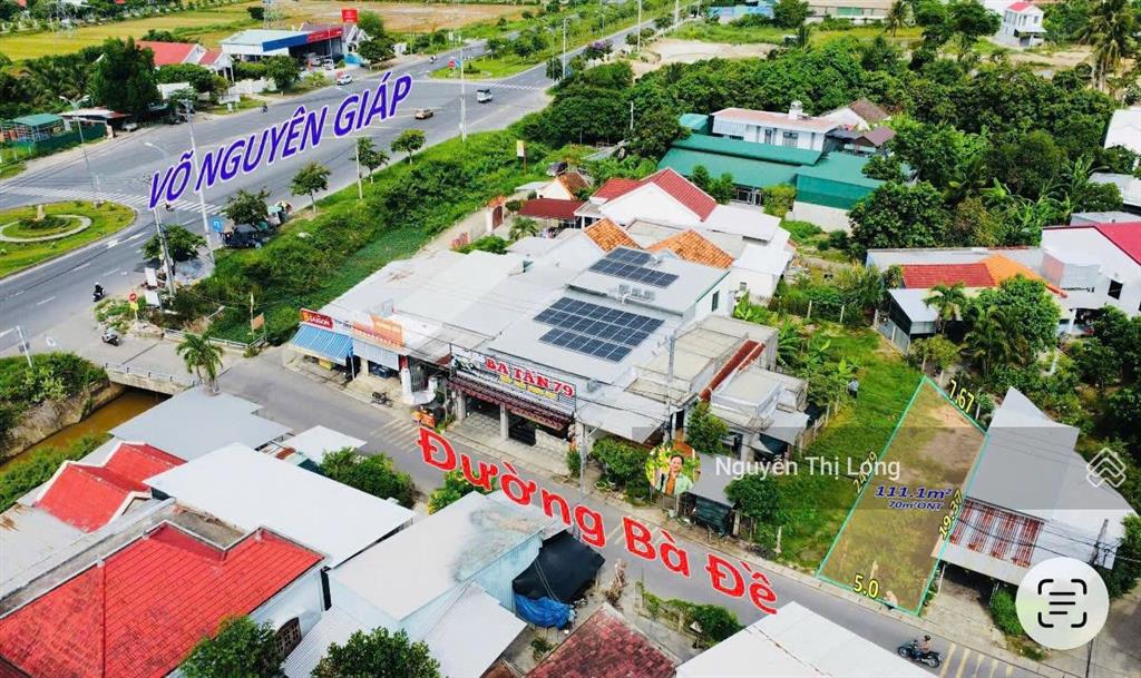Bán đất đường bà đề, diên an cách võ nguyên giáp 50m