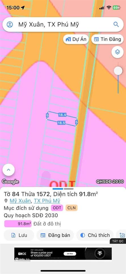 SỞ HỮU NGAY LÔ ĐẤT ĐẸP - GIÁ TỐT - Vị Trí Đắc Địa Tại Khu Phố Mỹ Thạnh, Phú Mỹ