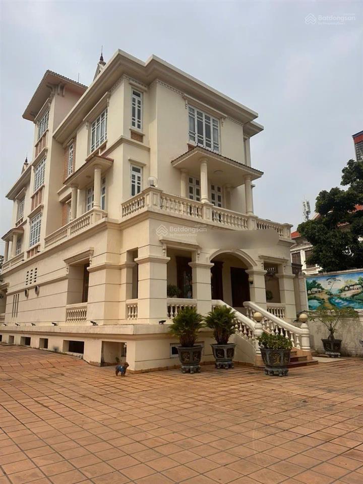 Biệt thự siêu rộng 1600m2 mặt đường khu chân cầu rào 1. giá 24,5 tỷ