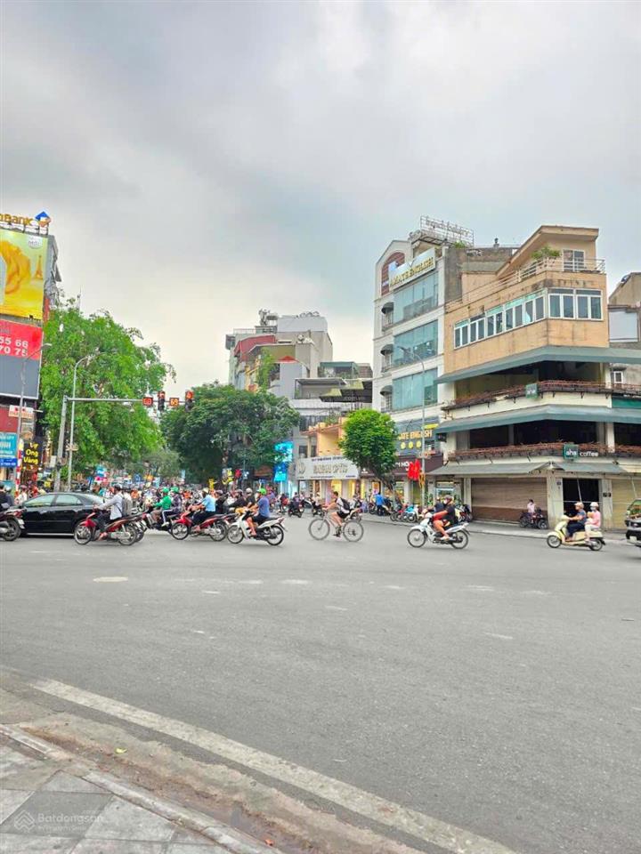 Bán mặt phố trần đại nghĩa gần ngã tư đại la mặt tiền rộng, kinh doanh các loại hình, 411m2 117tỷ