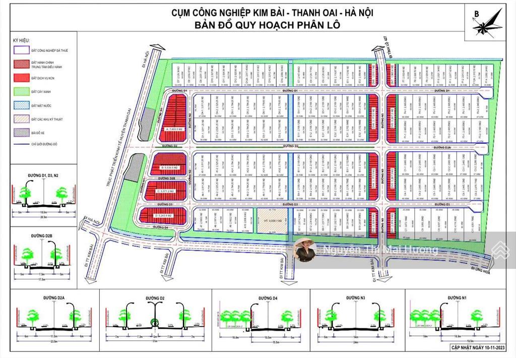 Bán kho, nhà xưởng tại cụm công nghiệp kim bài, 7,7 triệu / m2, 4000 m²