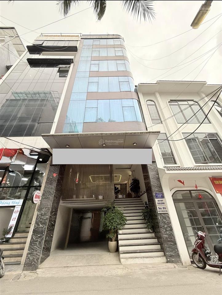Phố trần duy hưng, tòa văn phòng 75m2, 8 tầng, 61 tỷ