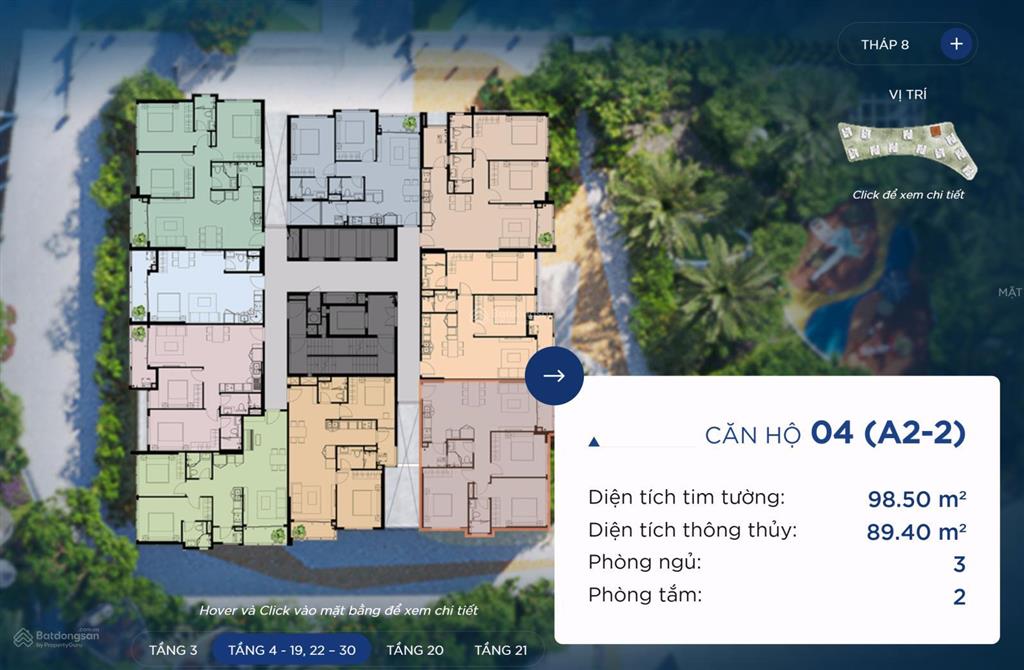Bán lại căn hộ the privé 3 phòng ngủ giá 12,5 tỷ có vat tháp 8 tầng trung view sông hướng nam