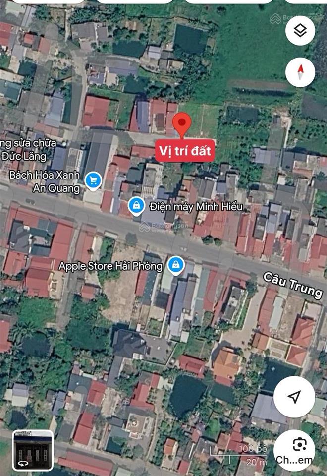 Bán đất 220m2, 1,75 tỷ tại xã quang trung, huyện an lão, hải phòng, view đẹp hiếm có