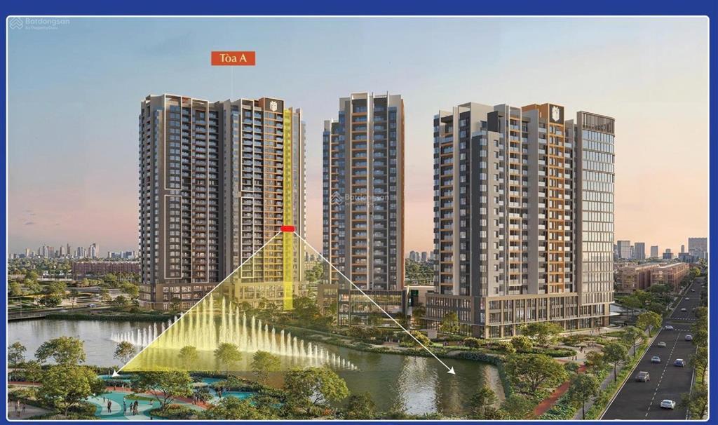 Căn đẹp 1 pn + 1 (52,8m²) giá 6 tỷ, view nhạc nước, toà a nexus zone masteri cosmo central