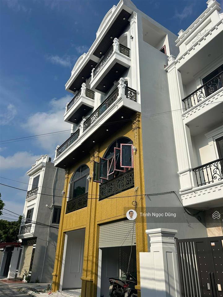 Bán nhà 4 tầng khoan nhồi mặt đường khu k.lâm phù liễn kiến an hải phòng, kd buôn bán ok giá 4.6 tỷ