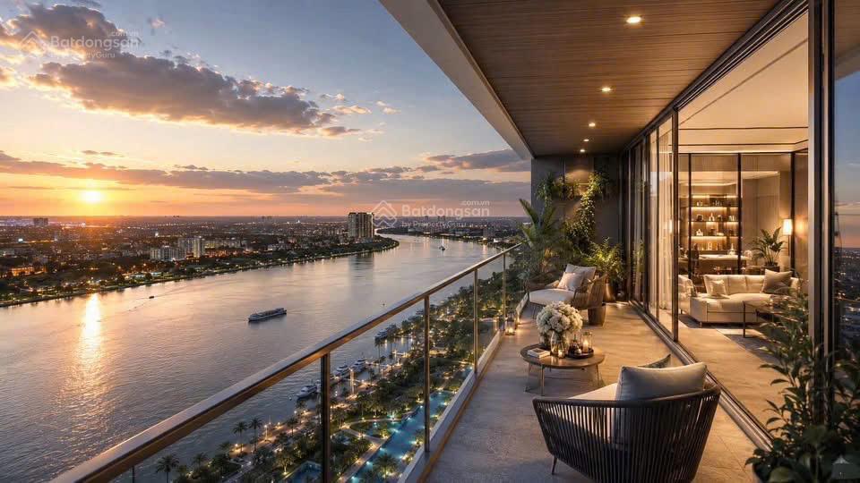 Căn hộ mặt tiền sông sài gòn ngay bến du thuyền. giá từ 1,96 tỷ gđ1. booking 30tr giữ căn đẹp