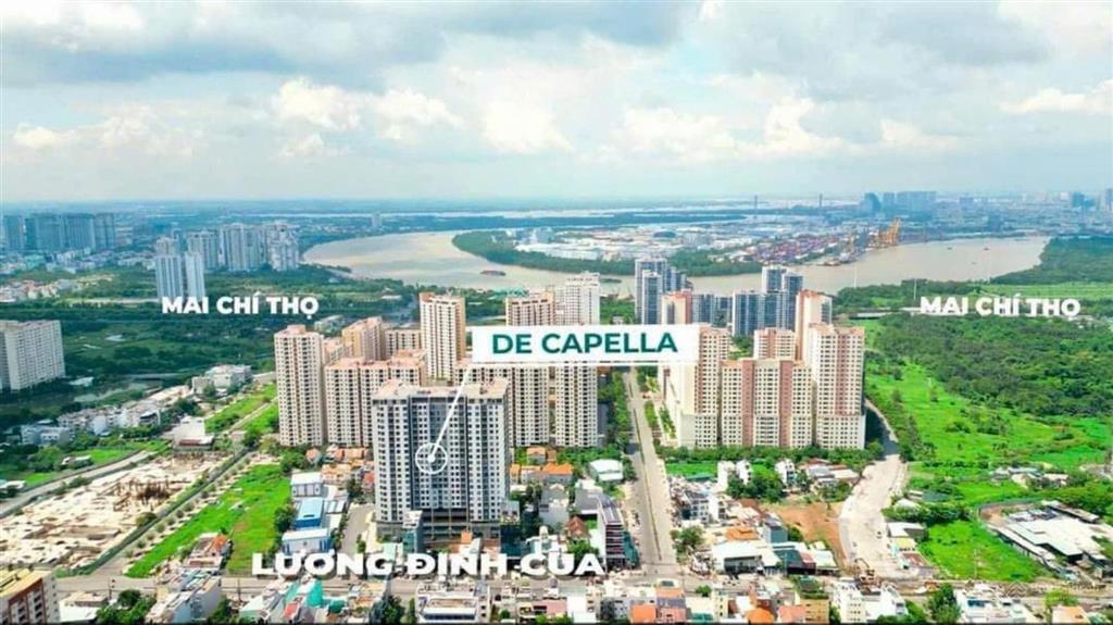 Chính chủ bán căn 3pn view bitexco, ngân hàng hỗ trợ lãi suất 70% căn hộ de capella q.2 thủ thiêm