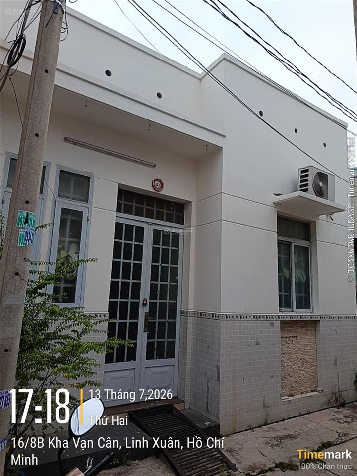 4 tỷ nhà c4, 2pn 50m ra mt kha vạn cân, linh tây