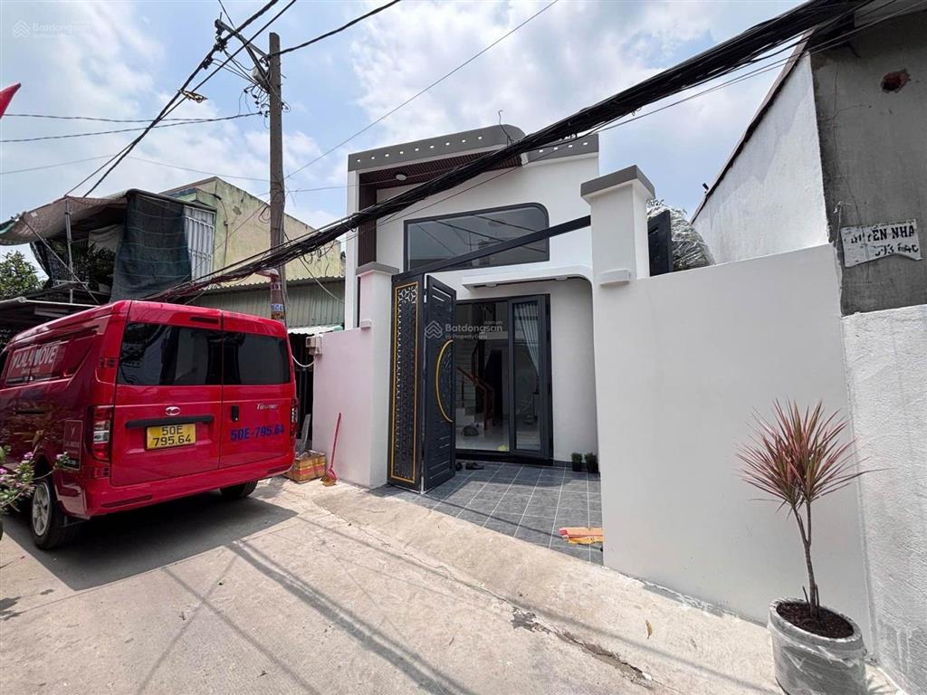 Giảm còn 5,19 tỷ. nhà 91m², 4pn, 2 tầng ngay song hành, trung chánh, xã bà điểm