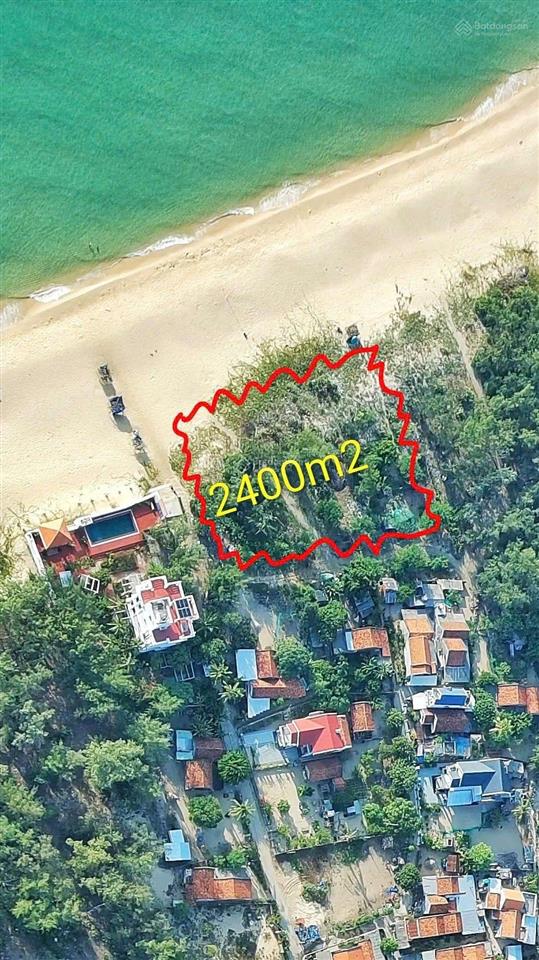 Đất mặt biển phú thường sổ sẵn thổ cư 1760m2 bám biển 72m đường oto vivu xã ô loan, đắk lắk