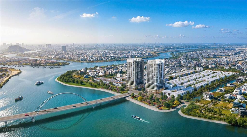 Căn hộ slight tower đà nẵng 2 phòng ngủ view sông hàn, giá full 2.8 tỉ, tầng cao