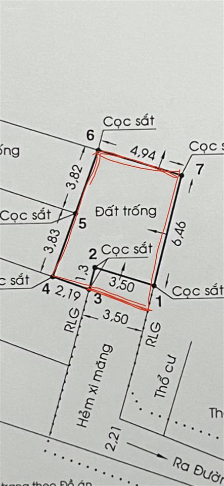 Bán đất 79/6/4a đường 18 phường 8 gò vấp 41m2 giá 3,7 tỷ
