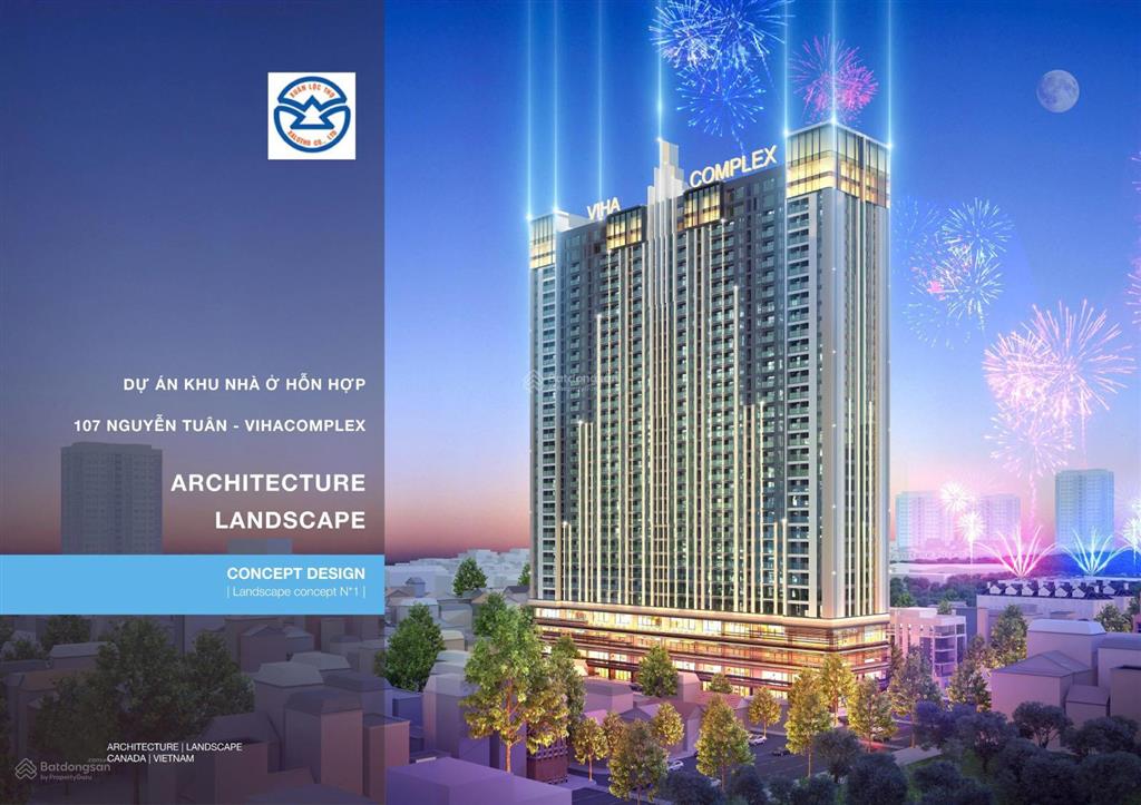 Chính chủ bán căn góc hoa hậu viha leciva 107 nguyễn tuân căn 2512 đẹp dự án, giá cực tốt