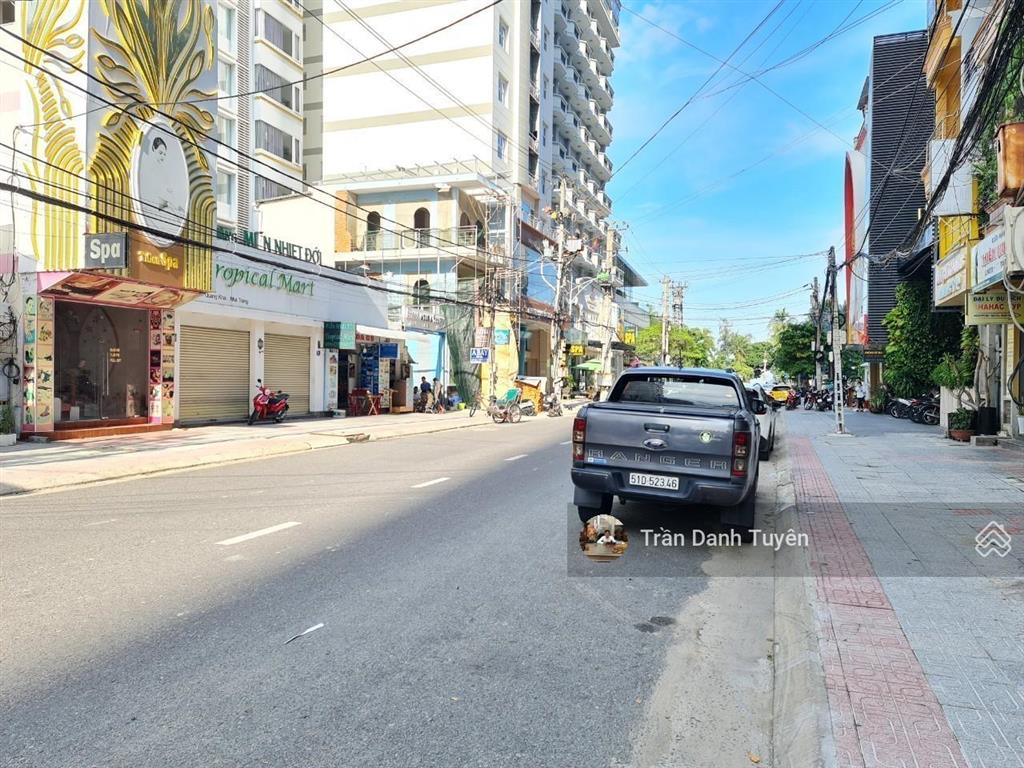 Đất khu phố tây vị trí kinh doanh mặt tiền trần quang khải tp nha trang, ngang 4,8m