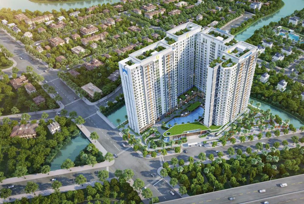 Bán căn hộ safira khang điền, giá 4,6 tỷ, 62,3m2, tại võ chí công, q9, hcm