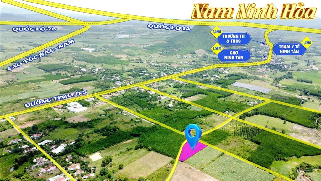 Mở bán lô đất full thổ cư ninh tân (cũ), cách tỉnh lộ 5 chỉ 200m, vị trí tiềm năng cực đẹp!