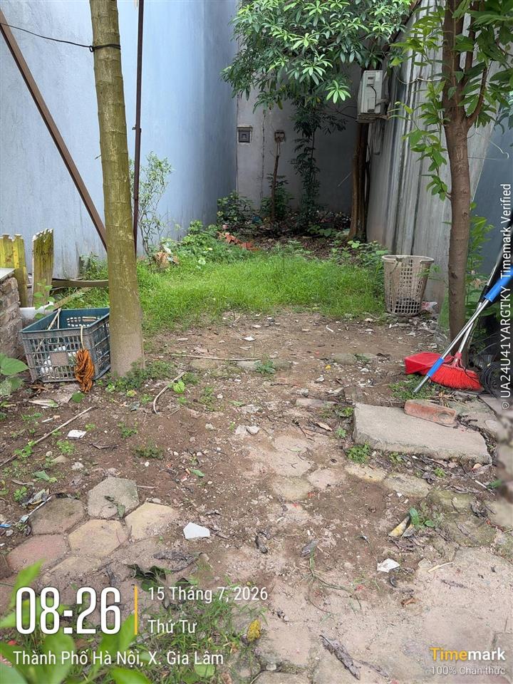 Bán mảnh đất view vườn hoa 40m2, tái định cư 7.2 ha, xã gia lâm (thị trấn trâu quỳ cũ), hà nội