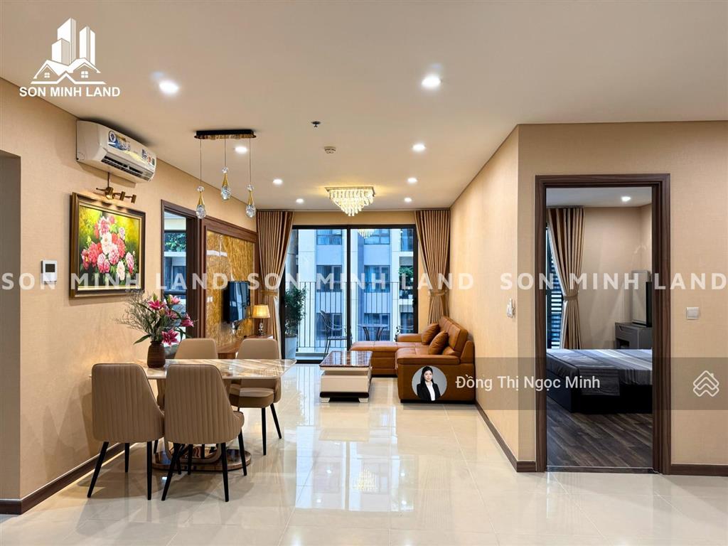 Bán ch 2pn+đn (105m2) ban công đôiview nội khusẵn sổ hồng giá chỉ 12.5 tỷ tại hà đô.sơn minh land