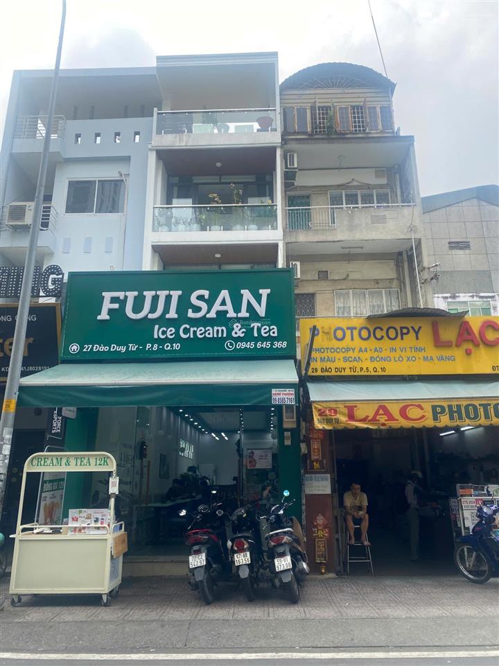 Định cư úc bán gấp nhà mt đào duy từ, q.10 nhà 4 tầng có thang máy 111.09m2 đất giá chỉ 34 tỷ