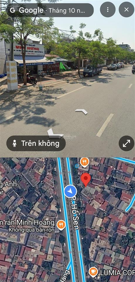 Cần bán đất mặt đường hồ sen, lê chân, hải phòng