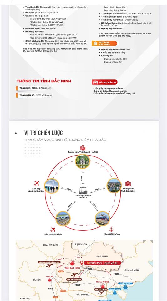 Đất khu công nghiệp quế võ 3 bắc ninh