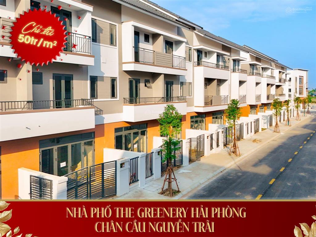 The greenery xẻ khe 75m2 giá 5.05 tỷ sống xanh giữa tâm điểm phát triển trung tâm thủy nguyên