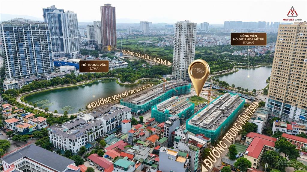 Ngày 18/7 chính thức mở bán dự án central lakeside trung văn, đăng ký để nhận voucher tới 2 tỷ đồng