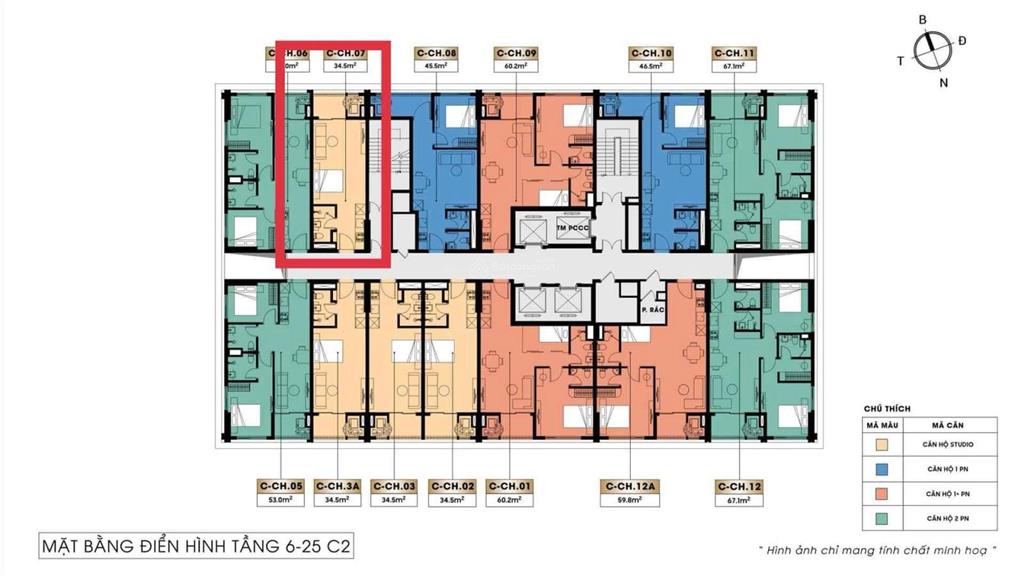Studio sun costa vương thừa vũ tầng 25 giá vay chỉ 3,6 tỷ