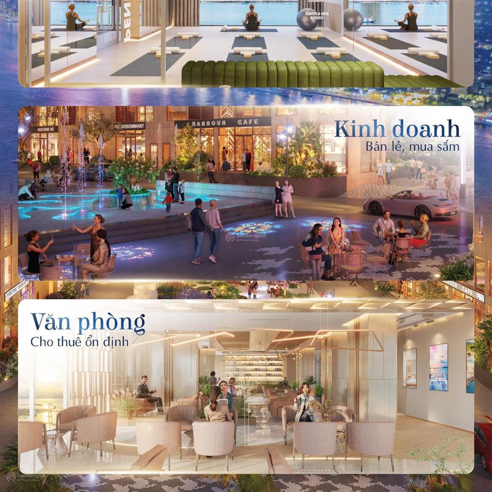 Shophose khối đế peninsuala hai mặt tiền sông hàn đà nẵng bđs tạo dòng tiền bền vững, sổ lâu dài.