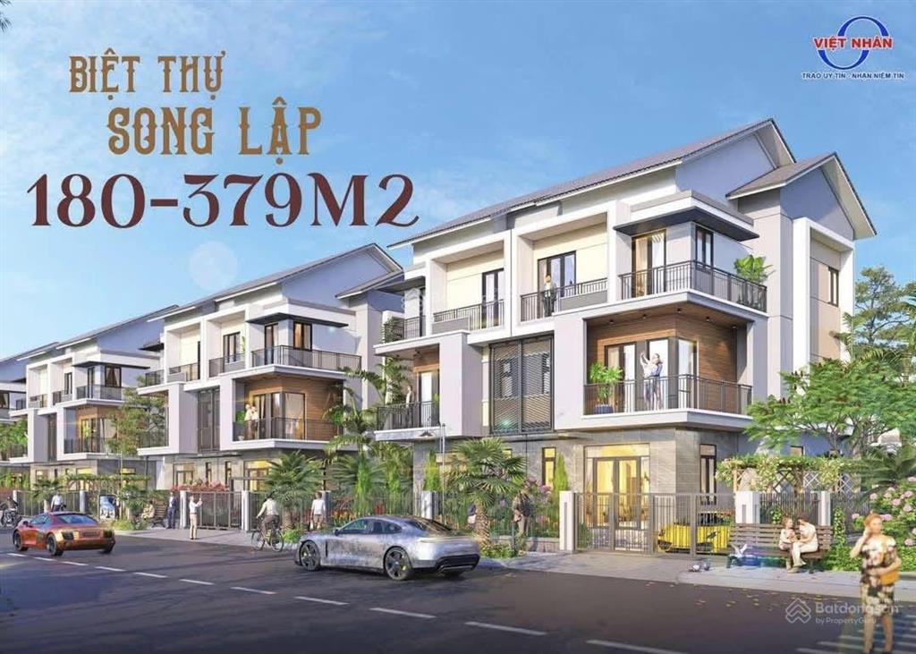 Bán cặp biệt thự nổi bật dự án giá f0 từ chủ đầu tư, sát cạnh ninh hiệp, gia lâm và long biên