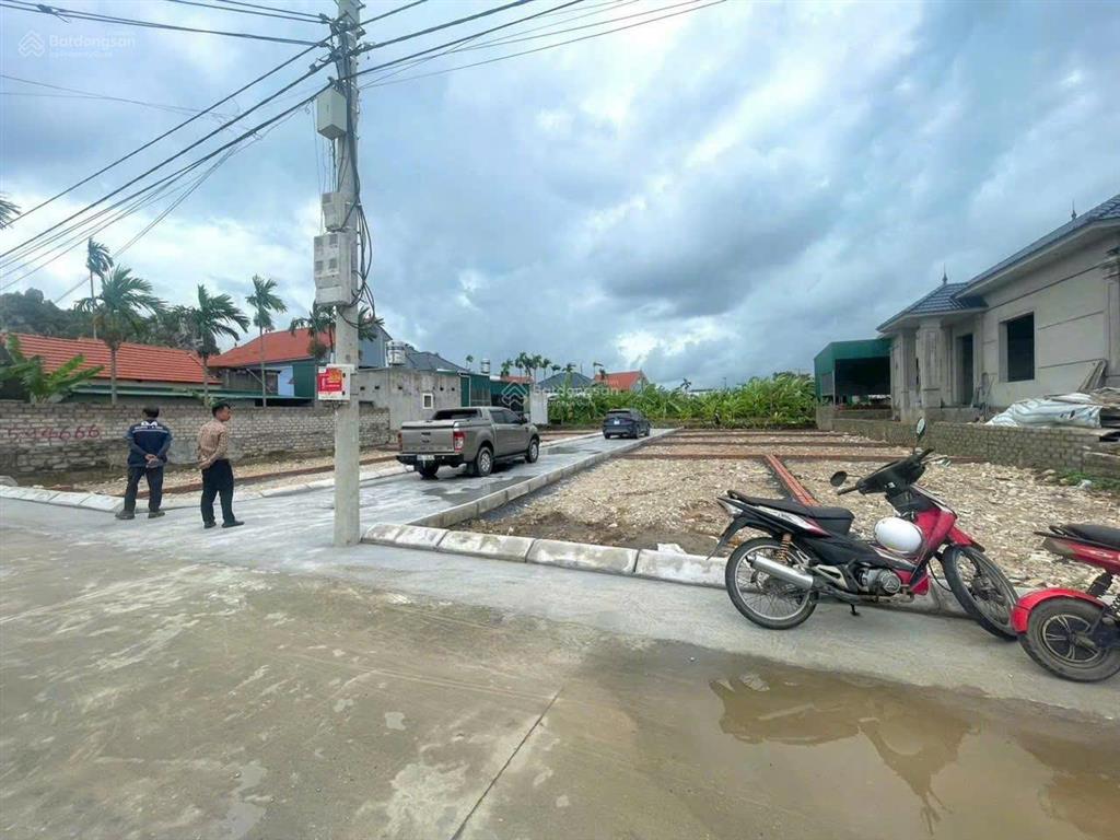 Đất nền trung tâm hợp thành, phường lê ích mộc thủy nguyên đường ô tô vào tận đất giá 495tr/lô