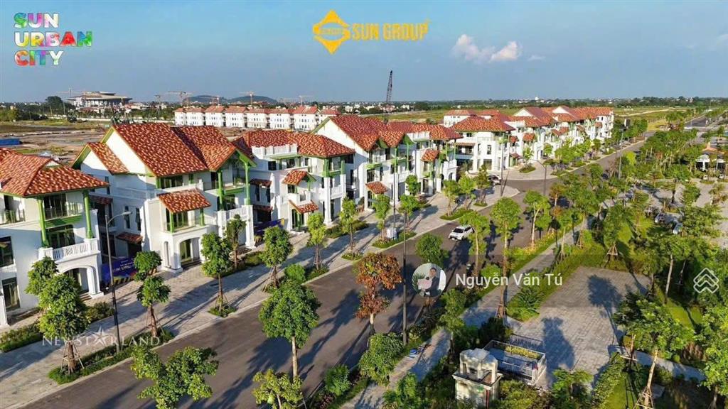 Biệt thự sun urban city chính sách giá siêu tốt full giá chỉ 14 tỷ, căn 200m2
