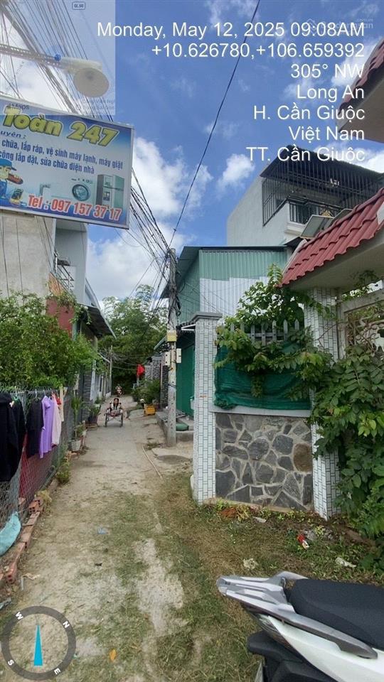 Bán đất đẹp tại ba nhơn, 10 triệu/m2, 353,9m2 full thổ, 2 mặt tiền trước sau.