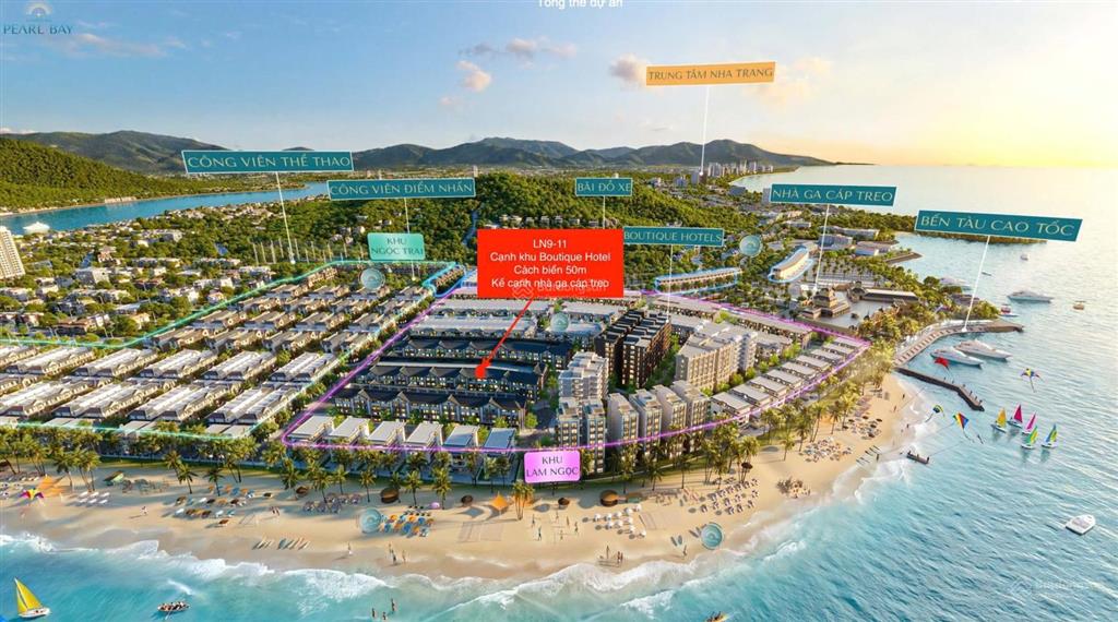 Mặt biển trần phú, cạnh ga cáp treo vinpearl nhà vinhomes kinh doanh dòng tiền chỉ 10,8 tỷ