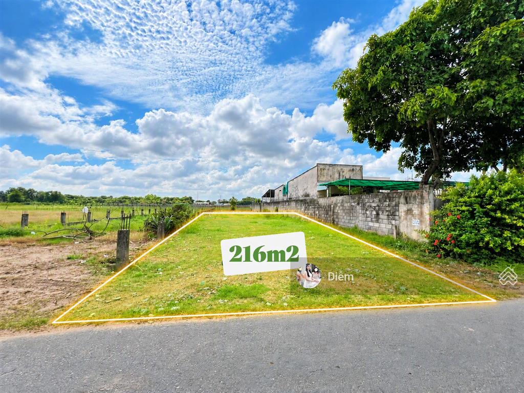 1,2 tỷ sở hữu ngay lô đất 216m2 đ. tỉnh lộ 2 tân phú trung gần bv xuyên á & kcn tân phú trung