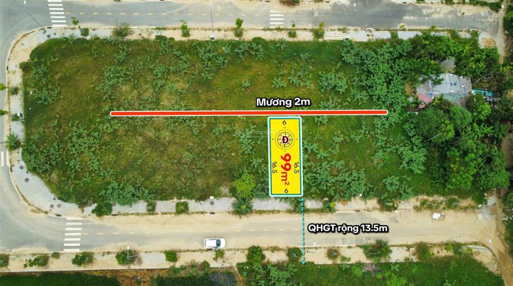 Siêu phẩm đất nền thủy vân ngay cầu võ nguyên giáp giá chỉ 2ty580