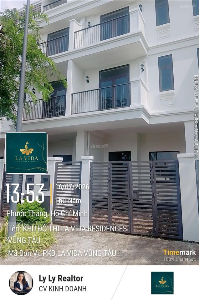 Bán nhà phố lk11 lavida vũng tàu 77,8m2, hướng bắc giá chỉ 5.7 tỷ, ký hđmb trực tiếp chủ đầu tư