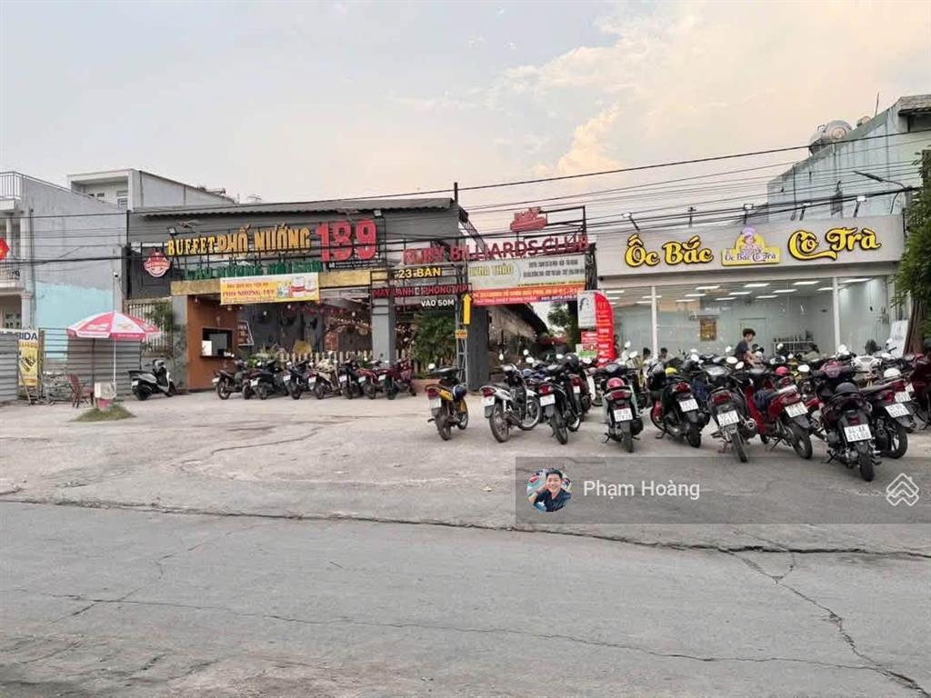 Bán nhanh mặt tiền đường ống nước khu kinh doanh ăn uống sầm uất làng đại học dt 208m chỉ 9,2 tỷ