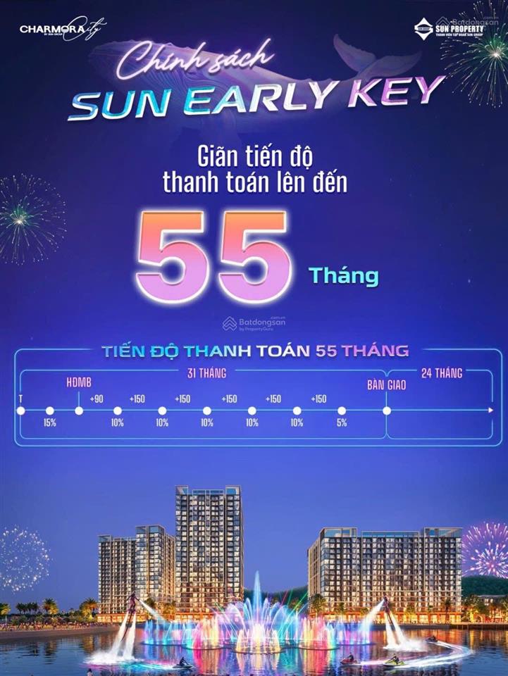 Sun early key chính sách thanh toán linh hoạt 55 tháng