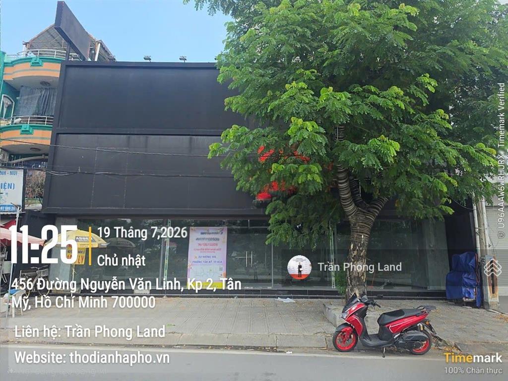 Chính chủ gửi bán nhà mặt tiền 456 nguyễn văn linh, p. tân phú, q7, 16x9m, 136m2, 0938 140 ***