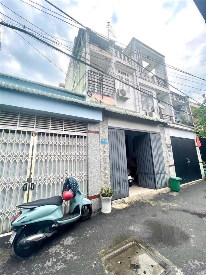 Nhà 4 tầng shr huỳnh thị hai q12 xe hơi ngủ trong nhà