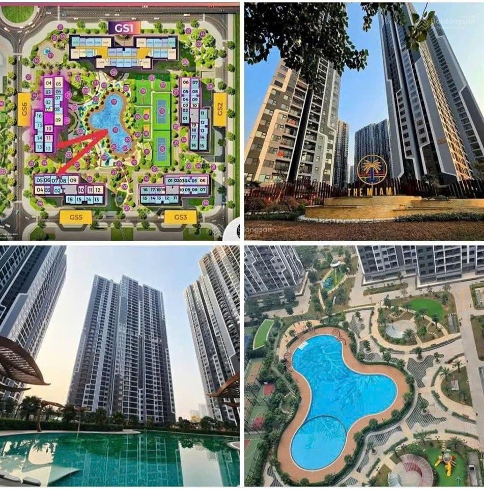 The miami. gs6 2n2w. 65m2. 4,65 tỷ bao hết thuế phí. nhà mới tinh mới nhận
