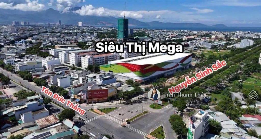 [hiếm có] chỉ 6,6x tỷ đất mt đường 10m5 thanh nghị sát siêu thị mega market, cách biển 800m
