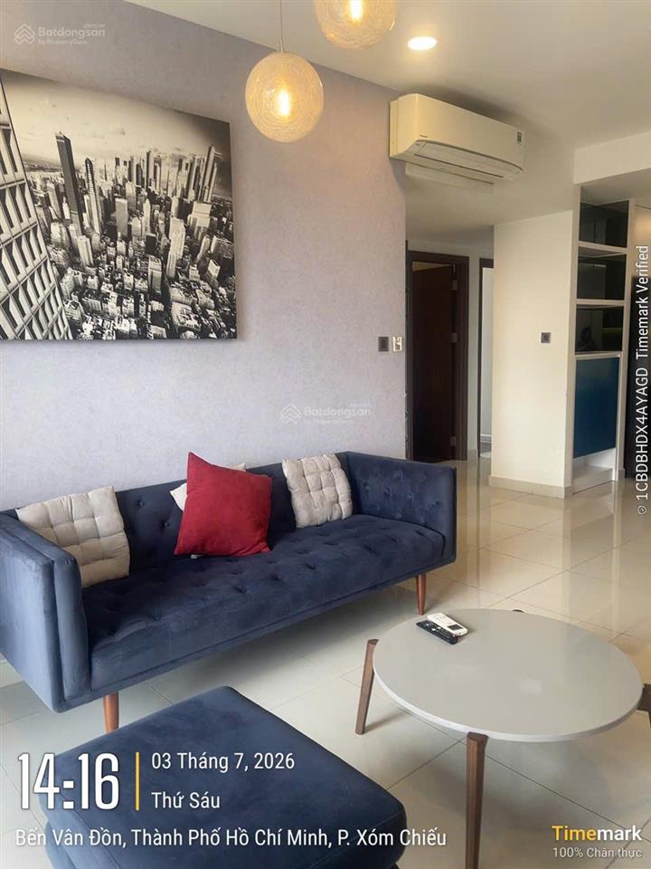 Bán cc saigon royal residence, view sông 2pn, 2wc, 85.8m2, q4, hcm