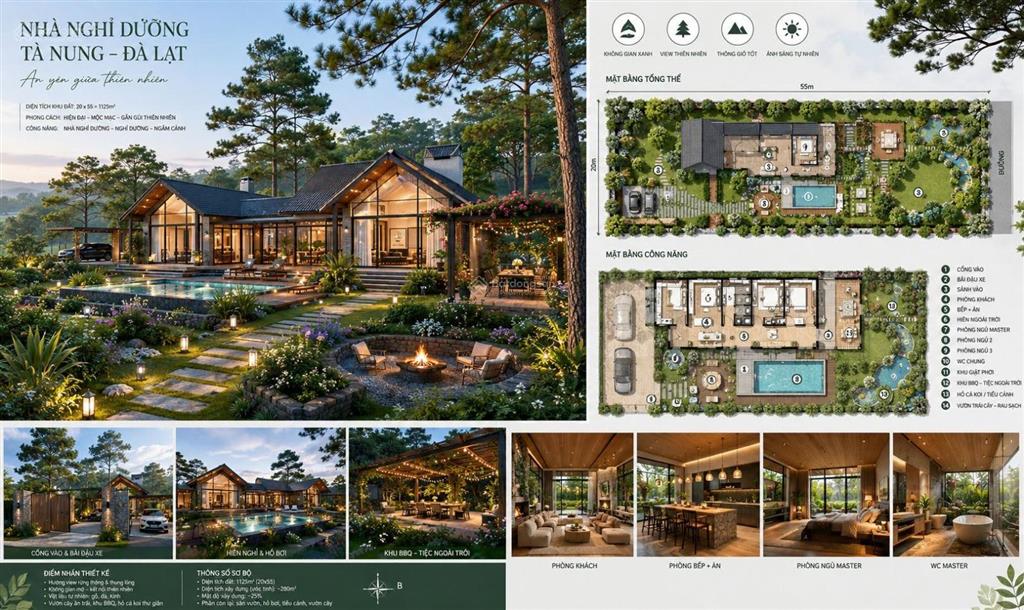 Bán đất trung tâm tà nung đà lạt | 1.125m có 325m thổ cư