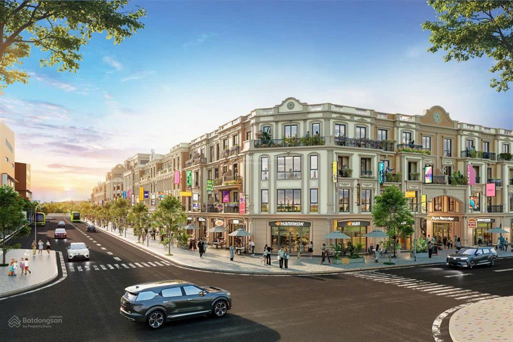 Bán nhà phố thương mại mặt đường 30m kđt vinhomes cổ loa dt 96m2 dtxd 332m2 mt 6m chỉ 12 tỷ