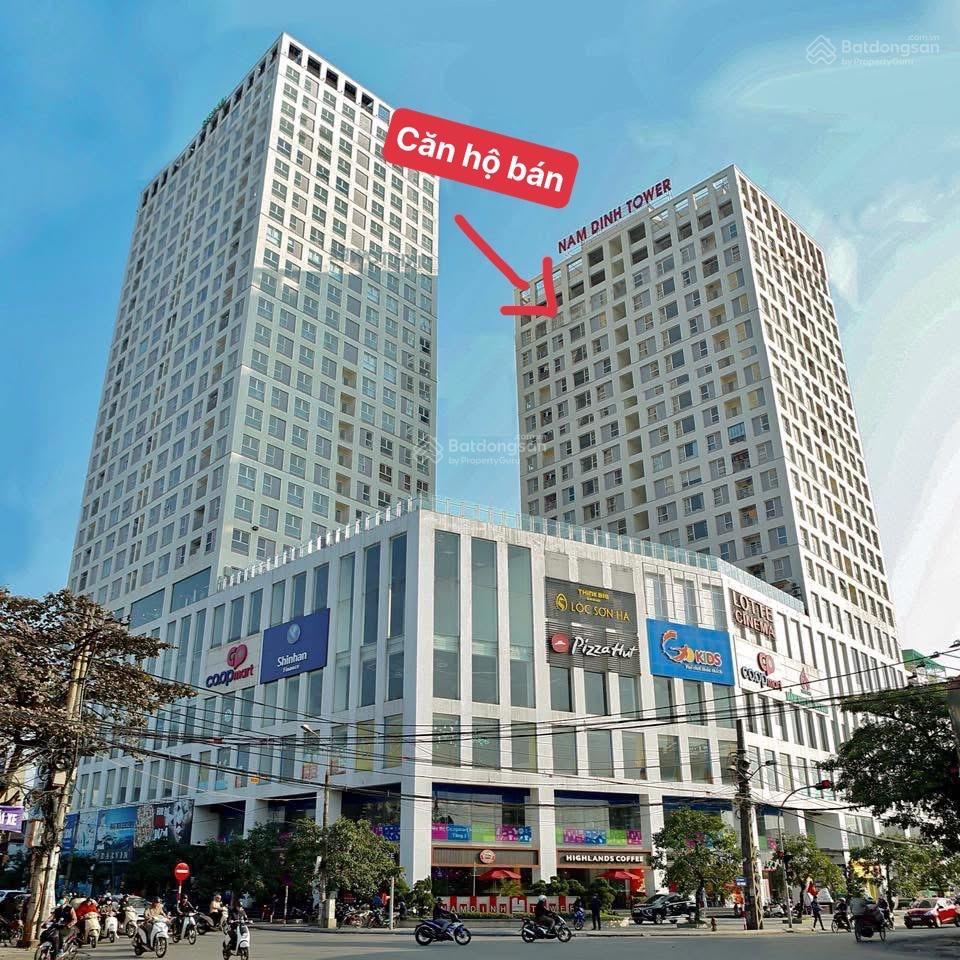 Bán cc tại nam định tower, 72m2, 2pn, 2wc chỉ với 1,49 tỷ